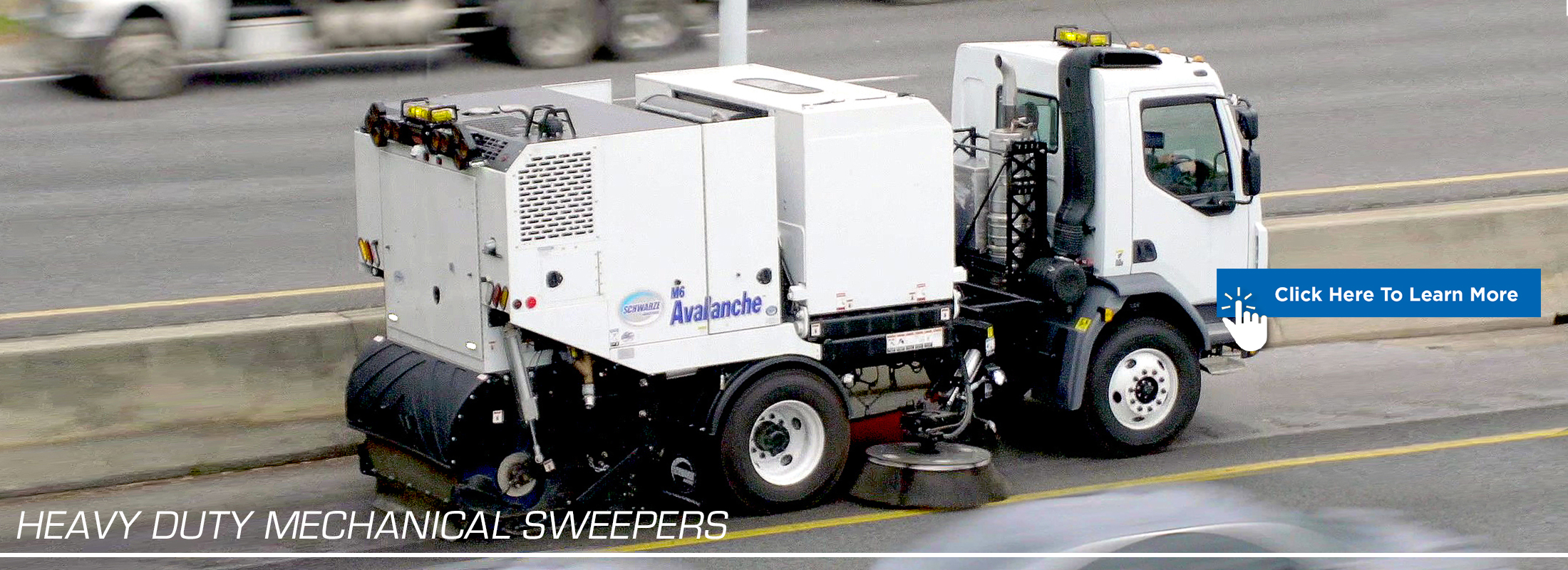 Heavy Duty Mechanical Sweepers Banner Image